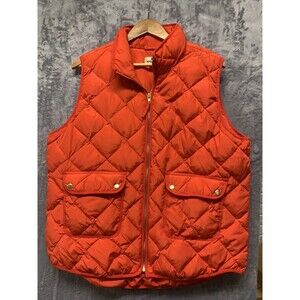 Woolrich Woman XXL/EEG Orange Quilted Insulated Puffer Vest. Plus Size
